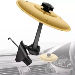 Z-스트랄링크 카 드럼 심벌 에어 벤트 대시용 미니 세트 대부분의 차량에 적합 드러머 음악 애호가