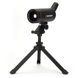 CELESTRON MINI MAK 70MM 각진 스포팅 - 장갑 탁상용 줌 스코프 광학 포함 25 삼각대 U201375X 고무 적합 시청에 멀티 장거리 접안렌즈 코팅 MAKSUTOV
