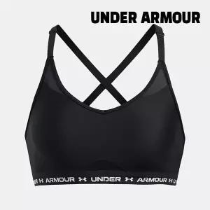 [언더아머][세일] 언더아머 스포츠브라 /d3- 1386424-001 / 여성 UA 크로스백 로우 스포츠 브라