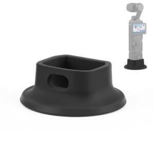 DJI호환 Osmo Pocket 3 스포츠 카메라 미끄럼 방지 고정 확장 베이스 스탠드용 PULUZ 실리콘 도크 데스크탑