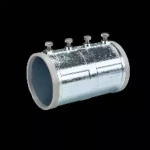 전기 강제전선관 스틸파이프 연결 PPC 커플링 82mm 커넥터 소방 통신