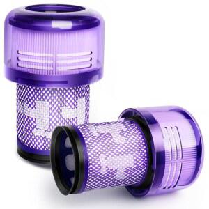 다이슨 SV30 SV34 SV35 V12 슬림 호환 교체필터 2팩 971517-01 세척 재사용 여과강화