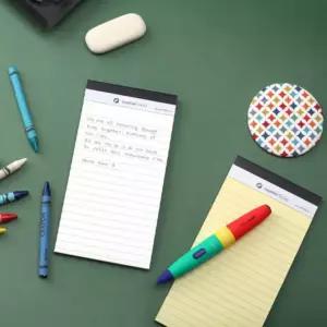 리갈패드 연습장 스티키 노트패드 인기 뜯어쓰는노트 옥스포 찢어쓰는노트 리갈패드 노랑 메모패드 40매 기