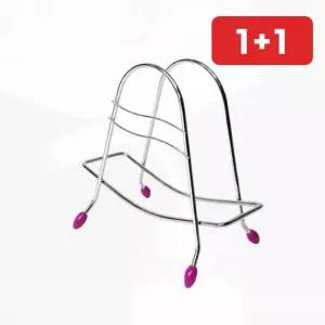 냄비뚜껑 꽂이 스텐 도마 거치 주방 수납 싱크대 세척