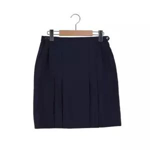 교복몰 네이비 블랙 체크 하복 치마(상촌중) 교복치마 jMk8+2MFN