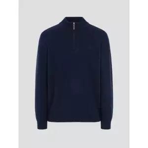 매장정품 BEANPOLE 빈폴 25FW 베럴비 반집업 니트 - 네이비(BC5X51C62R) 1195219