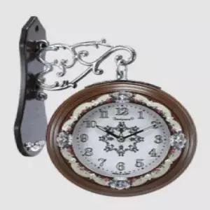 RAM-DA-153-826 BA 양면시계 벽시계 집들이 개업 무소음 벽걸이