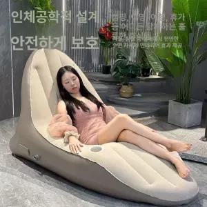 야외캠핑 싱글에어침대 야외 에어침대 자충매트 매트리스