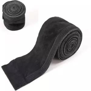 TIG 용접 토치 케이블 커버 Mig 소가죽 가죽 용접기 보호 지퍼 케블라 스티치 호스 슬리브다크 브라운 매직