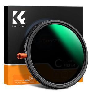K&F Concept 3in1 필터 ND CPL 1/4 블랙 디퓨전 ND2-ND32 미스트 프로 다기능 67mm 37-82mm