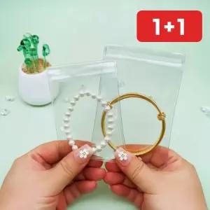 파우치 투명 악세서리 팔찌 반지 보관 여행 지퍼