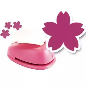 모양펀치 R-36 394 벚꽃 펀칭기/학교/미술/수업/유치원/펀칭/커터/교사용/펀치/구름/그라스/꽃/모양/꾸미기