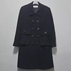 YSL 입생로랑 여성 추동 모직 더블 코트/ 실측95-100/ 싹다구제