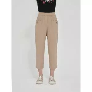 갤러리아 올리비아로렌 버튼 포인트 배기 팬츠 VVCDL5M3381