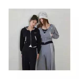 에고이스트 [BLUE LABEL] 레이스 트리밍 투웨이 집업 점퍼 ES2OJP03 675044