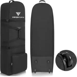 조절 가능한 서포트 로드와 탈부착 어깨 스트랩이 있는 항공사용 DAREKUKU 골프 여행 가방 하드 케이스 탑