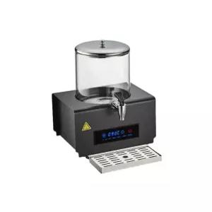 보온 물 통 전기 유리 뷔페 핫 초코 온수통 육수통 찻병 헤드 포트 내열 투명 차탕기