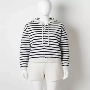 SPAO 스파오 (QR) 스트라이프 후드 카디건_SPCKG12G91 624437