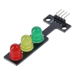 DC 5V 신호등 디스플레이 모듈 미니 빨간색 노란색 녹색 시스템 모델 5mm * 3 LED DIY 프로젝트