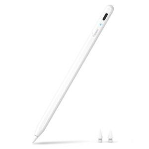 2018-2025용 메타펜 A8 펜슬, 4분 고속 충전, 11 /10 /9 /8 /7 /6세대용 마그네틱 부착 스타일러스 펜, 프로 12.9 /11 /13인치 M4용 액세서리, 에어 3 /4 /5 /M2 /M3, 미니 5 /6세대