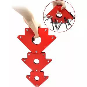 마그네틱 조립 각도 자석 용접  75LBS