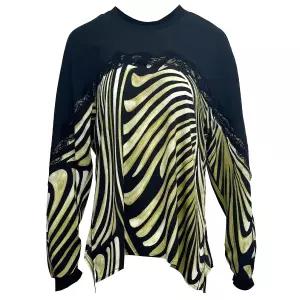 [롯데백화점]데시데 소재믹스 레이스패치 티셔츠 DPS103