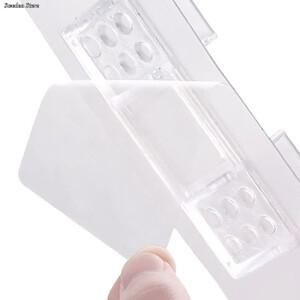 주방 침실용 접착 선반 지지대 페그, 옷장 캐비닛 클립, 벽 행어 스티커 브래킷 거치대, 15*7cm, 1 개