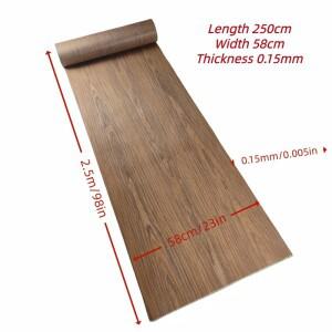 DIY용 엔지니어드 우드 베니어(퍼플 오크): 서랍 전면판, 수납 상자, 벽 장식, 특수 벽, 캐비닛 도어 패널