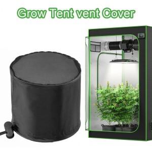 미세 메쉬 디자인 식물 성장 텐트 벤트 커버, 방수 방진, 간단한 설치 덕트 필터, 실내 2 개