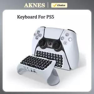 PS5 컨트롤러 핸들용 무선 키보드 Playstation5 ChatPad Bluetooth 키보드용 외부