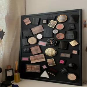 자석 화장품 정리함 립스틱 섀도우 메이크업 수납함 데스크탑 보관함