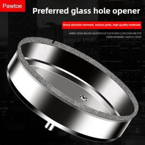 다이아몬드 코팅 드릴 비트 홀쏘 세트 10PCS 3-50mm 유리 대리석 화강암 석재 타일 세라믹 고정밀 절단용