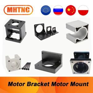 새로운 모터 브래킷 다양한 유형의 L Nema17 Nema23 42 57 86 스테핑 서보 마운트에 적용됩니다.