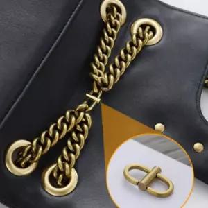 체인 쇼트너 4p 가방끈 줄이기 명품 가방 체인 얇은 EYb8+4tds