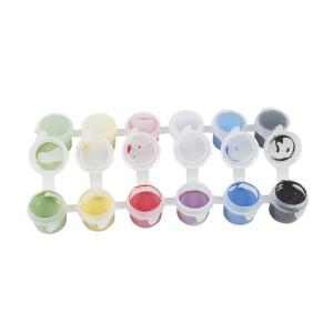 6색 도자기 예술 세라믹 안료 휴대용 세트 Underglaze 색상 Jingdezhen 페인트 베이킹 DIY