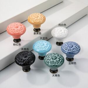 컬러 세라믹 서랍 손잡이, 현대 미니멀리스트 캐비닛 주방 문짝 찬장