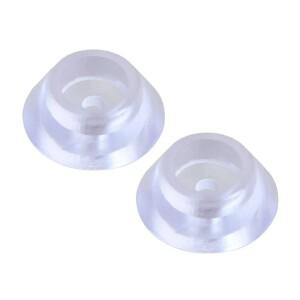 50/100/200/500/1000PCS 가구 피트 의자 컵 테이블 캐비닛에 대 한 투명 실리콘 20x8x12mm 라운드 소프트