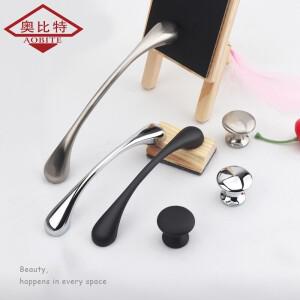 AOBT 캐비닛 서랍 손잡이, 크롬 주방 보관 옷장 당기기, 작은 하드웨어 화장대 주방용품 가구 문고리 핸들