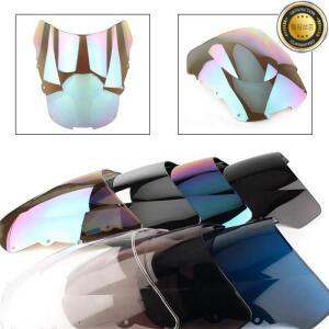 오토바이 스크린 더블 버블 윈드 쉴드 디플렉터 프로텍터 혼다 CBR 1100XX XX 1996-2007