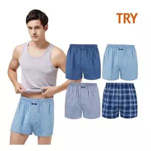 트라이 TRY 쿨프레쉬 인견박서 4매 세트 188400