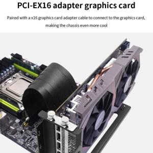 TISHRIC PCIE 4.0 3.0 X16 라이저 케이블 20/30/40/60CM 28AWG PE 차폐 고속 유연 90도 ° 비디오 그래픽