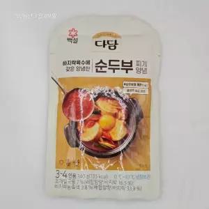 CJ제일제당 다담 순두부찌개 양념 140g x 10개
