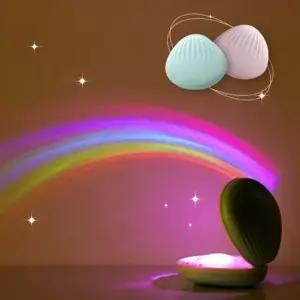 [데코] 감성 무지개 조개 무드등 무지개램프 무지개조명