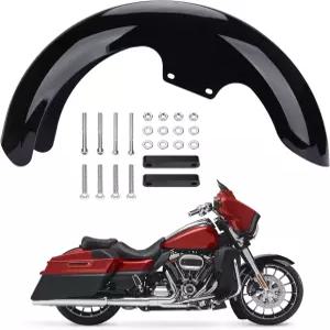 브레이브마 모터사이클 17인치 프론트 펜더 할리 투어링 로드 킹 글라이드 일렉트라 스트리트 글라이드용