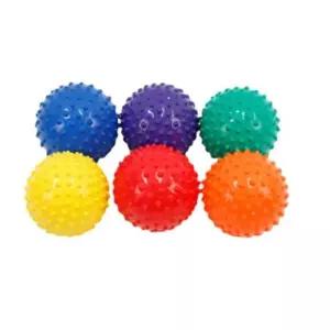 (튼튼)플레이핏 촉감볼 체육 학교 놀이방 어린이 감각공 6p장난감 기능성 감각볼 탱탱볼 어린이볼 놀이