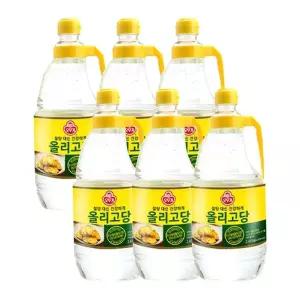 (튼튼)올리고당 2.45KG 6개 요리용 조리용 물엿 용물엿 조미료 고구마맛탕 업소용