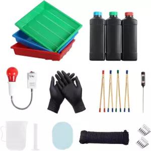 8x10 5x7 4x5 포토 컬러 B W 필름용 이톤 다크룸 개발 장비 키트 필름 가공 접시