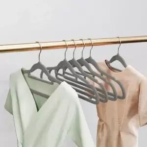 [생활] 뉴리빙 논슬립 라운드 옷걸이 30p세트 그레이