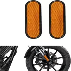 승리 심판 해머S 하드볼 비전투어 하이볼 잭팟 오렌지에 맞는 HC모토쿠 프론트 포크 사이드 리플렉터