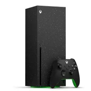 Xbox Series X 2 TB 디스크 드라이브 갤럭시 블랙 스페셜 에디션 번들에 무선 컨트롤러 포함